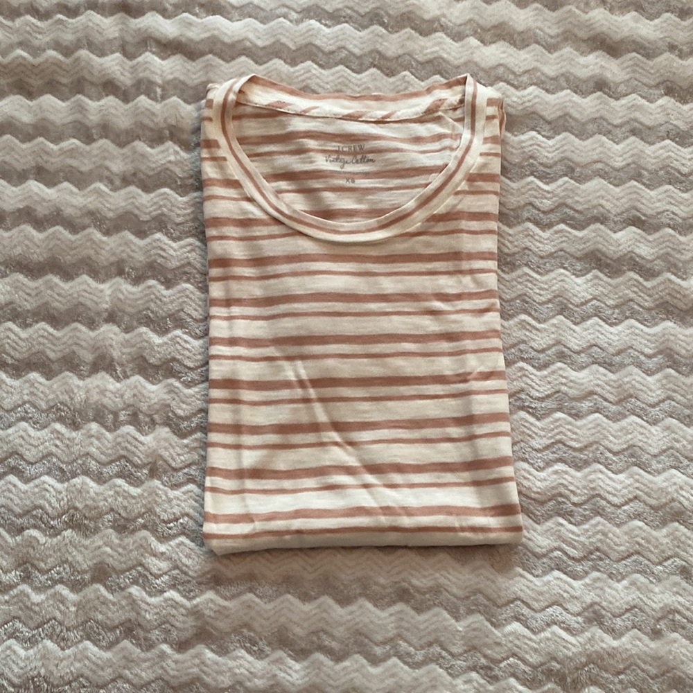 J. Crew Striped T-Shirt Size XS